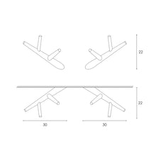 Load image into Gallery viewer, "w" coat hooks