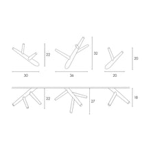 Load image into Gallery viewer, "ivy" coat hooks