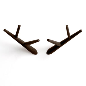 "w" coat hooks